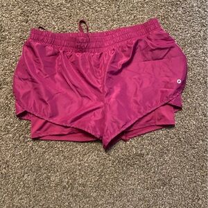 Women's Pink Athletic Shorts